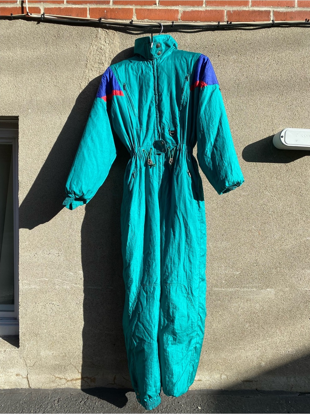 Vintage 90s Descente Women's One-Piece Ski Suit M